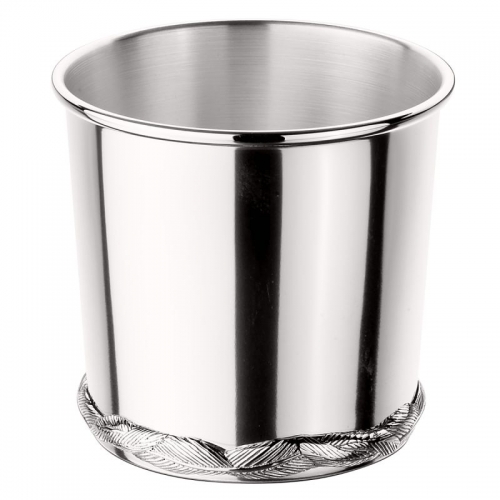 Baby Sterling Silver Mint Julep Cup 7 Ounce 2.6\ Height
7 oz

Care & Use:  Sterling Silver

Wash your sterling silver in warm water, using mild soap and a soft cloth. Dry with a soft cloth. Your sterling silver should never be exposed to an open flame or excessive heat. Store your sterling silver trays flat, cups upright, etc. to prevent warping. Do not wrap sterling silver in anything other than the original wrapping to prevent scratching. With proper care, your sterling silver will last for generations. Never put sterling silver in a dishwasher. Hand wash only.

Sterling silver prices are subject to change without notice.

Interested in stock availability or special ordering items? Looking to order in bulk or an order that is personalized, wrapped, and delivered?  Contact us any time with your questions.